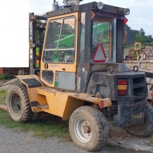 foto wozek diesel 4x4 laduje 3.5t/3.3m (2008 remont) platniczki