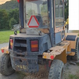 foto wozek diesel 4x4 laduje 3.5t/3.3m (2008 remont) platniczki